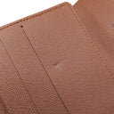 ルイヴィトン LOUIS VUITTON ポルトモネ ビエ カルトクレディ M61652 モノグラム モノグラムキャンバス 二つ折り財布 ゴールド金具 茶 Wホック財布