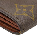 ルイヴィトン LOUIS VUITTON ポルトフォイユ サラ M61725 モノグラム モノグラムキャンバス 長財布 ゴールド金具 茶 フラップ式