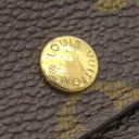 ルイヴィトン LOUIS VUITTON ポルトフォイユ サラ M61725 モノグラム モノグラムキャンバス 長財布 ゴールド金具 茶 フラップ式