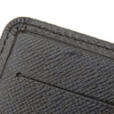 ルイヴィトン LOUIS VUITTON アジェンダ MM R20423 アルドワーズ タイガ 手帳カバー シルバー金具 黒 システム手帳 ダイアリー スケジュール帳