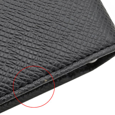 ルイヴィトン LOUIS VUITTON アジェンダ MM R20423 アルドワーズ タイガ 手帳カバー シルバー金具 黒 システム手帳 ダイアリー スケジュール帳