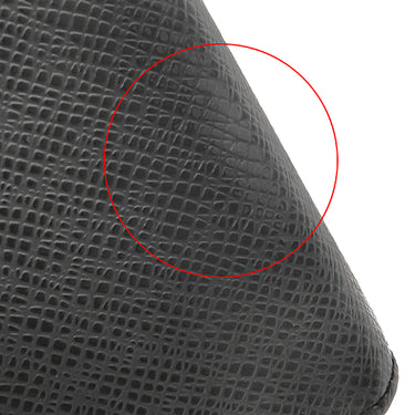 ルイヴィトン LOUIS VUITTON アジェンダ MM R20423 アルドワーズ タイガ 手帳カバー シルバー金具 黒 システム手帳 ダイアリー スケジュール帳