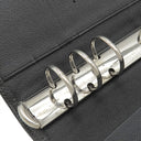 ルイヴィトン LOUIS VUITTON アジェンダ MM R20423 アルドワーズ タイガ 手帳カバー シルバー金具 黒 システム手帳 ダイアリー スケジュール帳