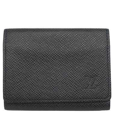 ルイヴィトン LOUIS VUITTON アンヴェロップ カルト ドゥ ヴィジット M30922 アルドワーズ タイガ カードケース 黒 名刺入れ