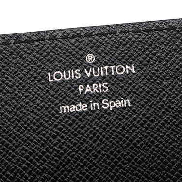 ルイヴィトン LOUIS VUITTON アンヴェロップ カルト ドゥ ヴィジット M30922 アルドワーズ タイガ カードケース 黒 名刺入れ
