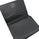 ルイヴィトン LOUIS VUITTON アンヴェロップ カルト ドゥ ヴィジット M30922 アルドワーズ タイガ カードケース 黒 名刺入れ