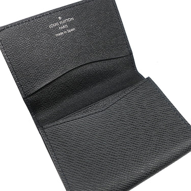 ルイヴィトン LOUIS VUITTON アンヴェロップ カルト ドゥ ヴィジット M30922 アルドワーズ タイガ カードケース 黒 名刺入れ