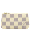 ルイヴィトン LOUIS VUITTON ポシェット クレ N62659 ダミエアズール ダミエアズールキャンバス コインケース ゴールド金具 小銭入れ キーチェーン付き