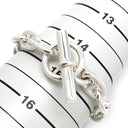 エルメス HERMES シェーヌダンクル MM シルバー シルバー925 ブレスレット 14コマ スターリングシルバー SV925 Ag925