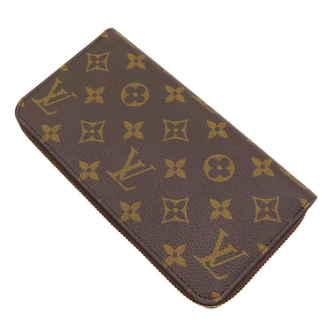 ルイヴィトン LOUIS VUITTON ジッピー ウォレット M42616 ブラウン モノグラムキャンバス 長財布 ゴールド金具 茶 ラウンドファスナー 新品 未使用