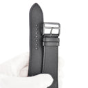 エルメス HERMES 純正 アップルウォッチ 44 45 46 49mm用 ノワール レザー ステンレススチール 腕時計パーツ 新品同様 レザー ベルト 35ｍｍ PVD 尾錠付き