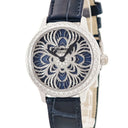 腕時計 ショパール CHOPARD エクストラ ヴァガンザ 139440-1002 自動巻き レディース K18WG無垢 純正ダイヤ ブルー スピナー