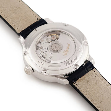 腕時計 ショパール CHOPARD エクストラ ヴァガンザ 139440-1002 自動巻き レディース K18WG無垢 純正ダイヤ ブルー スピナー