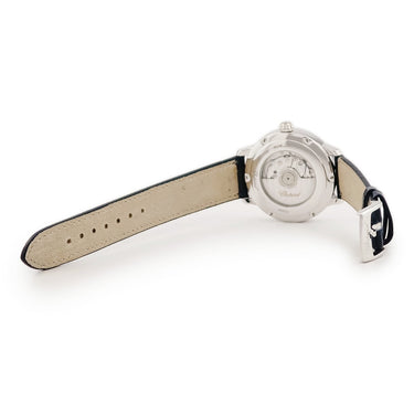 腕時計 ショパール CHOPARD エクストラ ヴァガンザ 139440-1002 自動巻き レディース K18WG無垢 純正ダイヤ ブルー スピナー