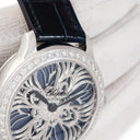 腕時計 ショパール CHOPARD エクストラ ヴァガンザ 139440-1002 自動巻き レディース K18WG無垢 純正ダイヤ ブルー スピナー