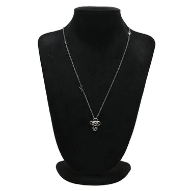 ルイヴィトン LOUIS VUITTON ペンダント ヴィヴィエンヌ M00831 シルバー メタル ネックレス ガンメタル金具 VIVIENNE 2022AW
