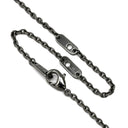 ルイヴィトン LOUIS VUITTON ペンダント ヴィヴィエンヌ M00831 シルバー メタル ネックレス ガンメタル金具 VIVIENNE 2022AW
