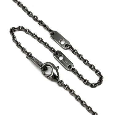 ルイヴィトン LOUIS VUITTON ペンダント ヴィヴィエンヌ M00831 シルバー メタル ネックレス ガンメタル金具 VIVIENNE 2022AW