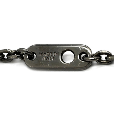 ルイヴィトン LOUIS VUITTON ペンダント ヴィヴィエンヌ M00831 シルバー メタル ネックレス ガンメタル金具 VIVIENNE 2022AW