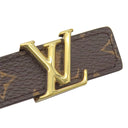 ルイヴィトン LOUIS VUITTON サンチュール LV アイコニック 20MM 75/30 M0563 モノグラム モノグラムキャンバス ベルト ゴールド金具 茶 赤 リバーシブル