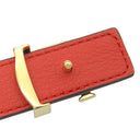 ルイヴィトン LOUIS VUITTON サンチュール LV アイコニック 20MM 75/30 M0563 モノグラム モノグラムキャンバス ベルト ゴールド金具 茶 赤 リバーシブル