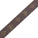 ルイヴィトン LOUIS VUITTON サンチュール LV アイコニック 20MM 75/30 M0563 モノグラム モノグラムキャンバス ベルト ゴールド金具 茶 赤 リバーシブル