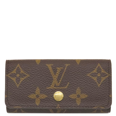 ルイヴィトン LOUIS VUITTON ミュルティクレ 4 M69517 モノグラム モノグラムキャンバス キーケース ゴールド金具 鍵入れ 4連 4本