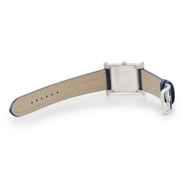 腕時計 エルメス HERMES Hウォッチ PM HH1.210 クオーツ レディース H型 ブルー アラビア スクエア スモールモデル