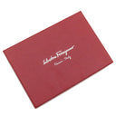 サルヴァトーレ・フェラガモ Salvatore Ferragamo ガンチーニ 6本 6連 ブラック レザー キーケース シルバー金具 黒 鍵入れ キーリング フラップ式 型押し