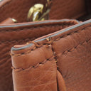 グッチ GUCCI バンブーショッパー 336032 ブラウン レザー 2WAYバッグ ゴールド金具 ハンドバッグ ショルダーバッグ