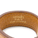 エルメス HERMES ノマド チェスナッツ オーストリッチ GP グローブホルダー ゴールド金具 茶 手袋ホルダー