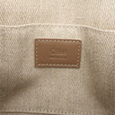 クロエ Chloe ウッディ キャンバス CHC24AS681L1726Y ベージュ リネン カーフ ショルダーバッグ シャンパンゴールド金具 WOODY CANVAS SHOULDER BAG ボディバッグ