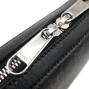 グッチ GUCCI インターロッキングG 703468 ブラック GGスプリームキャンバス レザー 2WAYバッグ シルバー金具 黒 ショルダー クラッチ