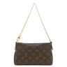 ルイヴィトン LOUIS VUITTON パラス クラッチ M41639 ブラック モノグラムキャンバス 2WAYバッグ ゴールド金具 ショルダー チェーンバッグ