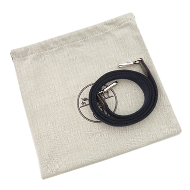 エルメス HERMES エヴリンTPM アマゾン ロング エトゥープ×ブルーインディゴ トリヨンクレマンス ショルダーバッグ シルバー金具 グレージュ