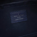 ルイヴィトン LOUIS VUITTON ミニ ソフトトランク M20557 ブルー レザー ショルダーバッグ シルバー金具