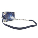 ルイヴィトン LOUIS VUITTON ミニ ソフトトランク M20557 ブルー レザー ショルダーバッグ シルバー金具