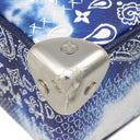 ルイヴィトン LOUIS VUITTON ミニ ソフトトランク M20557 ブルー レザー ショルダーバッグ シルバー金具