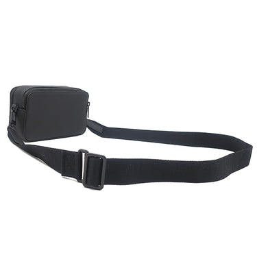 ルイヴィトン LOUIS VUITTON アルファ ウェアラブル ウォレット M59161 ノワール レザー グレインカーフレザー ショルダーバッグ マットブラック金具 黒 LVアエログラム