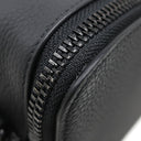 ルイヴィトン LOUIS VUITTON アルファ ウェアラブル ウォレット M59161 ノワール レザー グレインカーフレザー ショルダーバッグ マットブラック金具 黒 LVアエログラム