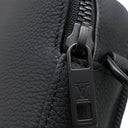 ルイヴィトン LOUIS VUITTON アルファ ウェアラブル ウォレット M59161 ノワール レザー グレインカーフレザー ショルダーバッグ マットブラック金具 黒 LVアエログラム