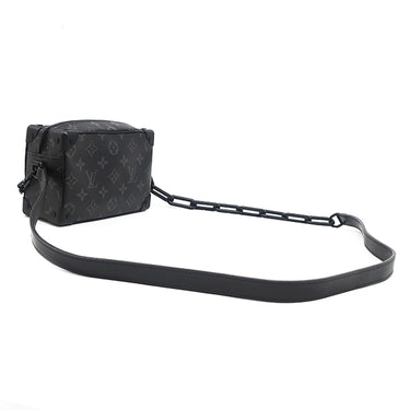 ルイヴィトン LOUIS VUITTON ミニ ソフトトランク M44735 モノグラムエクリプス モノグラムキャンバス モノグラムエクリプスキャンバス ショルダーバッグ マットブラック金具 黒