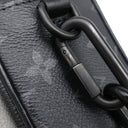 ルイヴィトン LOUIS VUITTON ミニ ソフトトランク M44735 モノグラムエクリプス モノグラムキャンバス モノグラムエクリプスキャンバス ショルダーバッグ マットブラック金具 黒