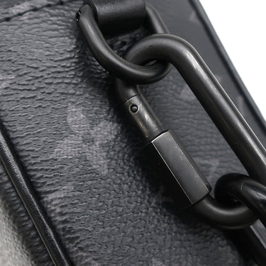 ルイヴィトン LOUIS VUITTON ミニ ソフトトランク M44735 モノグラムエクリプス モノグラムキャンバス モノグラムエクリプスキャンバス ショルダーバッグ マットブラック金具 黒