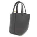 エルメス HERMES ピコタンロックPM ダークブロンズ トリヨンクレマンス ハンドバッグ ゴールド金具 新品未使用