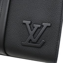 ルイヴィトン LOUIS VUITTON テイクオフ トート M57308 ブラック グレインカーフレザー トートバッグ マットブラック金具 黒 ショルダー 肩掛け