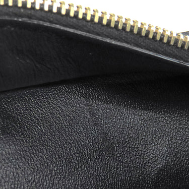 イヴ・サンローラン Yves Saint Laurent ベイビーカバス 568853 ブラック レザー 2WAYバッグ ゴールド金具 黒 ハンドバッグ 斜め掛け カサンドラロゴ