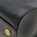 イヴ・サンローラン Yves Saint Laurent ベイビーカバス 568853 ブラック レザー 2WAYバッグ ゴールド金具 黒 ハンドバッグ 斜め掛け カサンドラロゴ