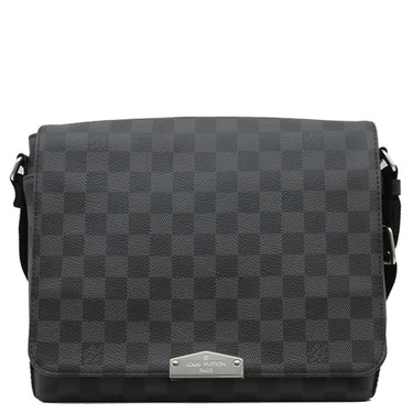 ルイヴィトン LOUIS VUITTON ディストリクト PM NV2 N40349 ダミエグラフィット ダミエグラフィットキャンバス ショルダーバッグ シルバー金具