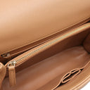 シャネル CHANEL ココハンドル ショルダー A92991 ブラウン レザー キャビアスキン 2WAYバッグ ゴールド金具 茶 トップハンドル
